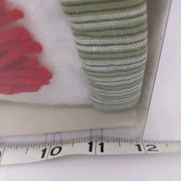 Pottery Barn Kids Snowman Christmas Tree Topper Felt Fabric Old Fashioned in Box - Picture 12 of 15